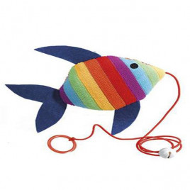 15 Cm Zilli İpli Peluş Balık Şeklinde Oyuncak | Peluş Kedi Oyuncağı 15 Cm Zilli İpli Peluş Balık Şeklinde Oyuncak | Peluş Kedi Oyuncağı