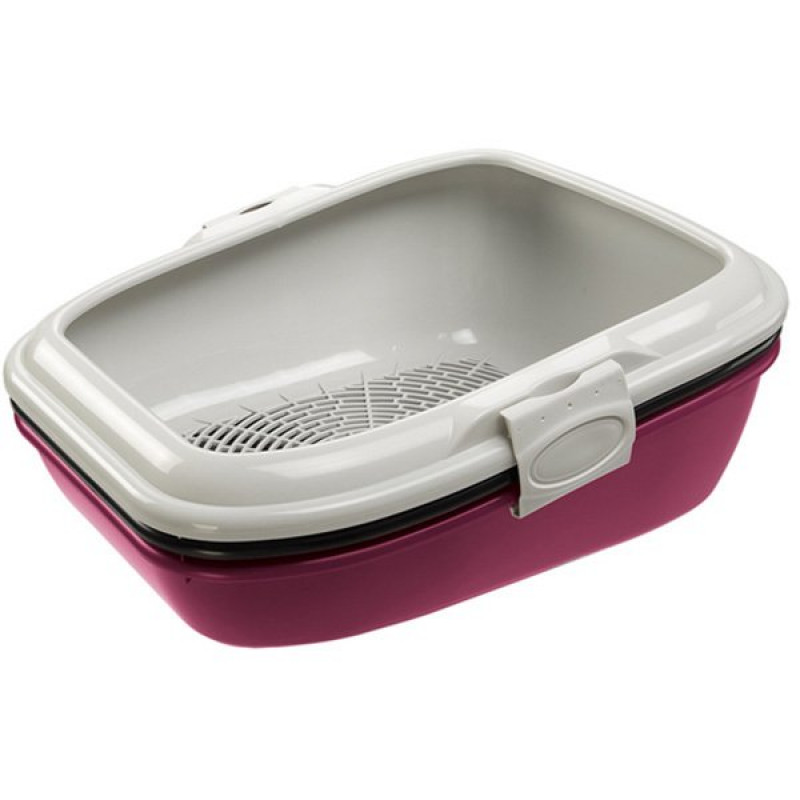Ferplast 56 X 43 X 21 Cm Litter Tray Birba Açık Tuvalet Siyah | Açık Kedi Tuvaleti Ferplast 56 X 43 X 21 Cm Litter Tray Birba Açık Tuvalet Siyah | Açık Kedi Tuvaleti