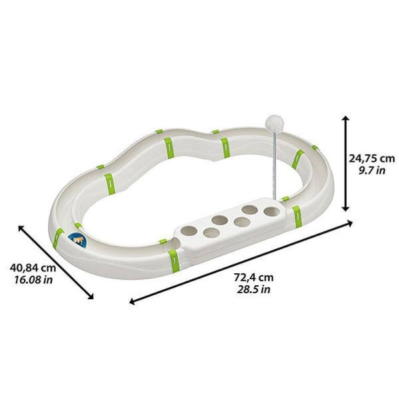Ferplast 72x40x 24 Cm Labryrinth Circuit Oyuncak | Kedi Zeka Oyuncağı