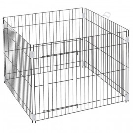 Ferplast 80x80x62 Cm Metal Eğitim Kafesi Siyah | Köpek Taşıma Çantası Ve Kafes Ferplast 80x80x62 Cm Metal Eğitim Kafesi Siyah | Köpek Taşıma Çantası Ve Kafes