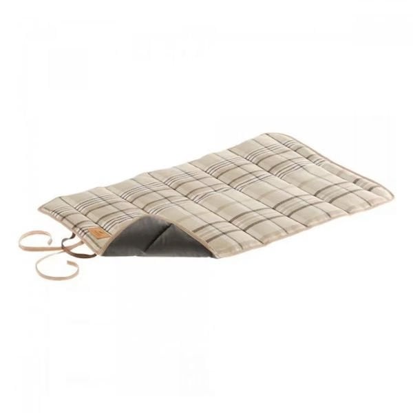 Ferplast 95x60 Cm Hamilton 100 Ekose Minder Kahverengi | Kumaş Köpek Yatağı