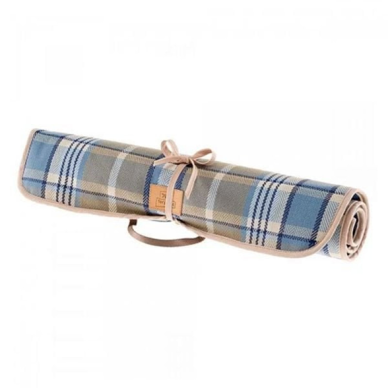 Ferplast 95x60 Cm Hamilton Ekose Minder Mavi | Kedi Minderi