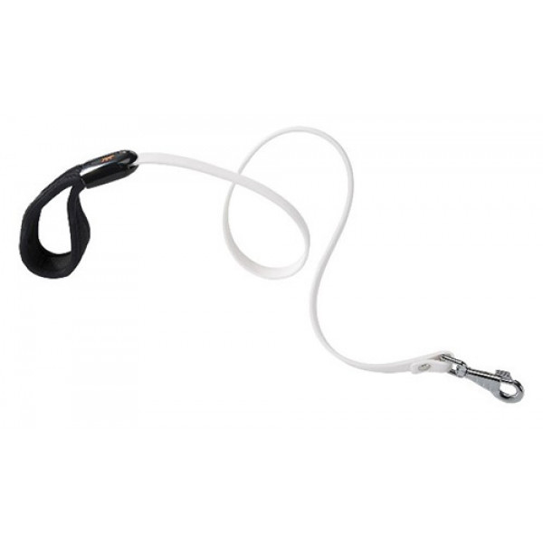 Ferplast Ergoflex Hijyenik Esnek Köpek Tasması Beyaz | Köpek Gezdirme Tasması