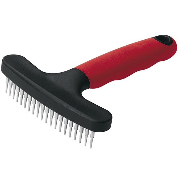 Ferplast GRO 5848 L Büyük Diş Tırmık Bakım Tarağı 11x15.5h Cm | Köpek Tarağı