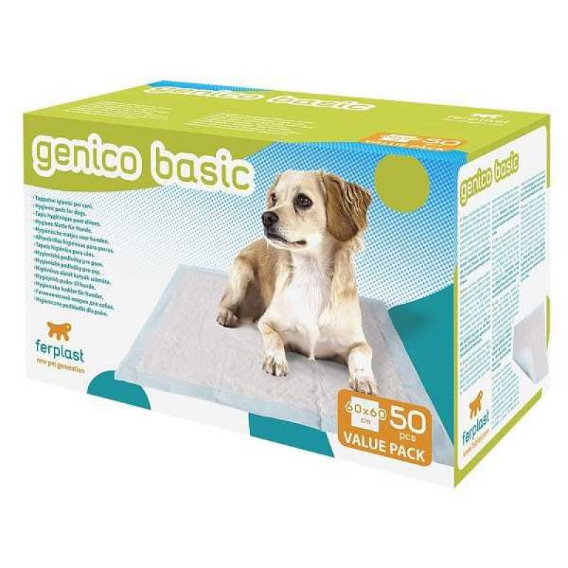 Ferplast Genico 60x60 Cm Çiş Eğitim Pedi 50 Adet | Köpek Çiş Alıştırma Pedi Ferplast Genico 60x60 Cm Çiş Eğitim Pedi 50 Adet | Köpek Çiş Alıştırma Pedi