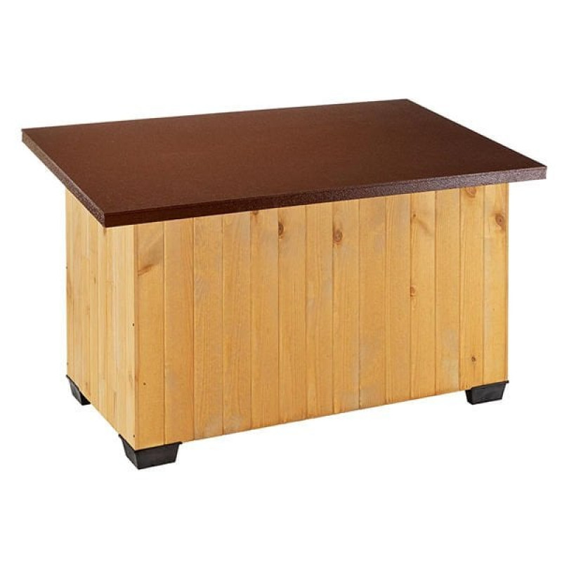 Ferplast Kenell Baita 120 Ahşap Köpek Kulübesi | Ahşap Köpek Kulubesi