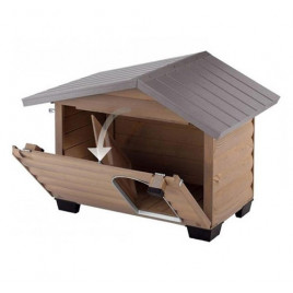 Kennel Canada 6 | Ahşap Köpek Kulubesi