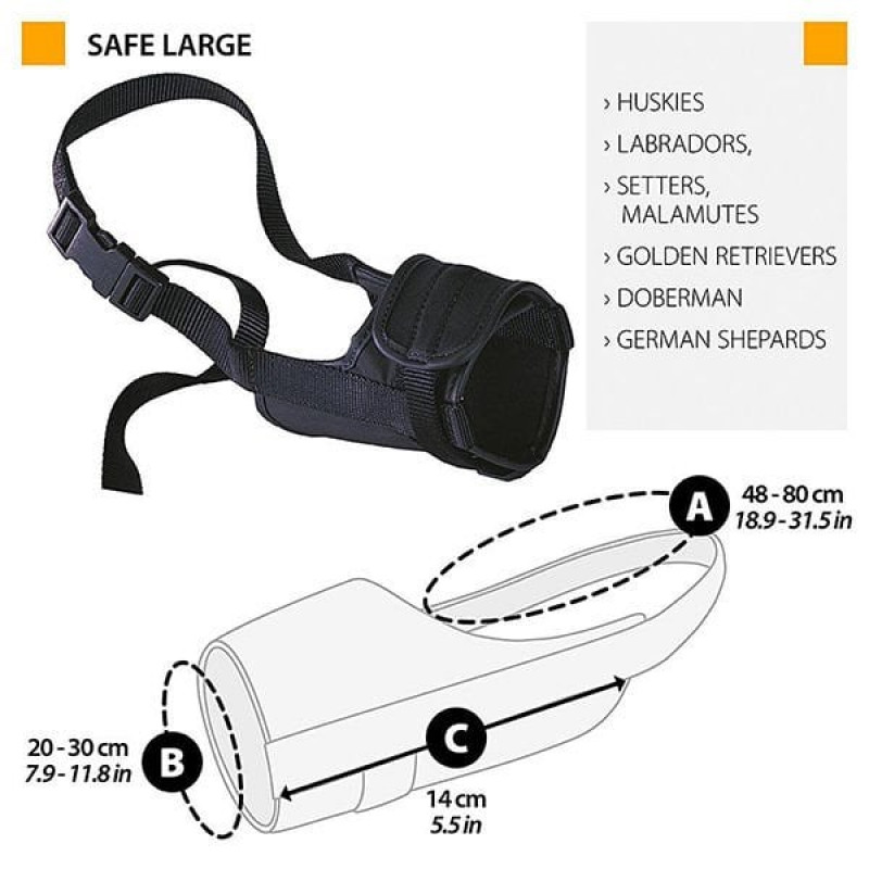 Ferplast Large Safe Soft Emniyet Kilitli Ağızlık | Köpek Ağızlığı