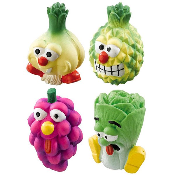 Ferplast Latex Fruit Sebze Oyuncak | Kauçuk Ve Plastik Köpek Oyuncağı