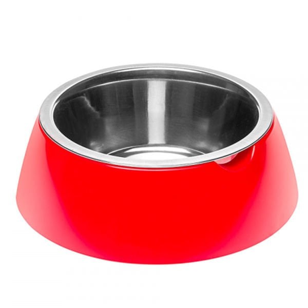 Ferplast Medıum Jolie Çelik Mama Ve Su Kabı Kırmızı | Metal Mama Ve Su Kabı