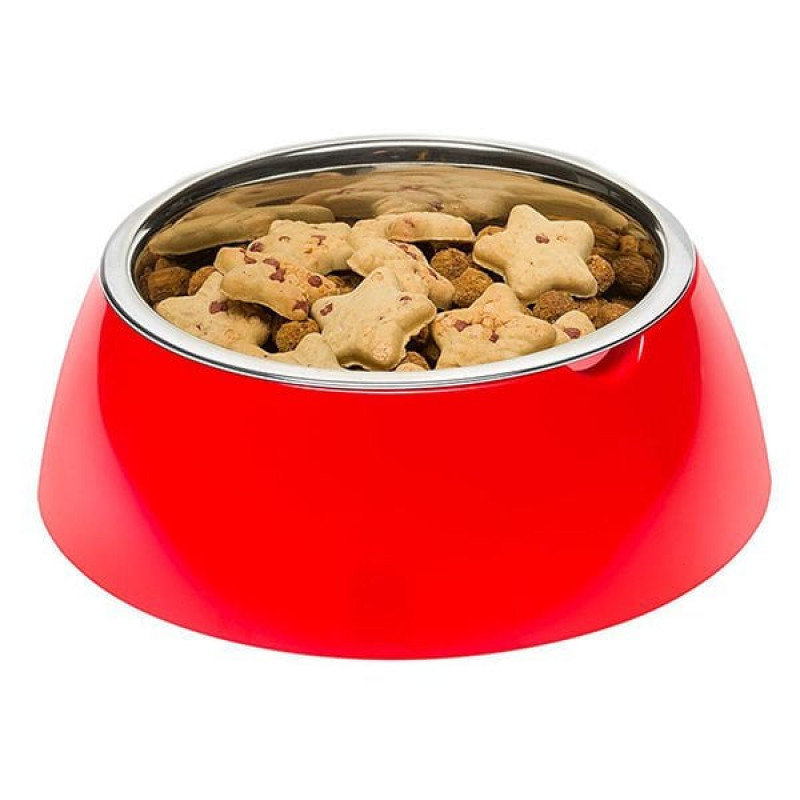 Ferplast Medıum Jolie Çelik Mama Ve Su Kabı Kırmızı | Metal Mama Ve Su Kabı