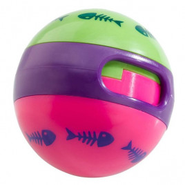 PA 5216  7 Cm Bisküvi Dağıtıcılı Top Kedi Oyuncağı | Ödül Hazneli Kedi Oyuncağı