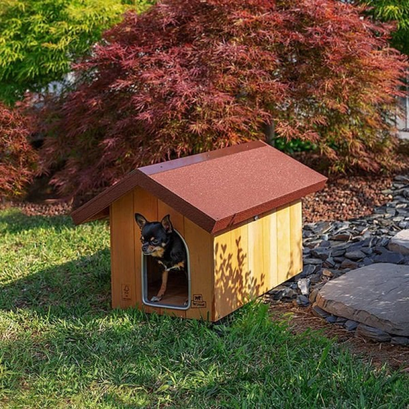 Ferplast S Domus Canile Kulübe 60.5x73.5x54.5 Cm | Ahşap Köpek Kulubesi