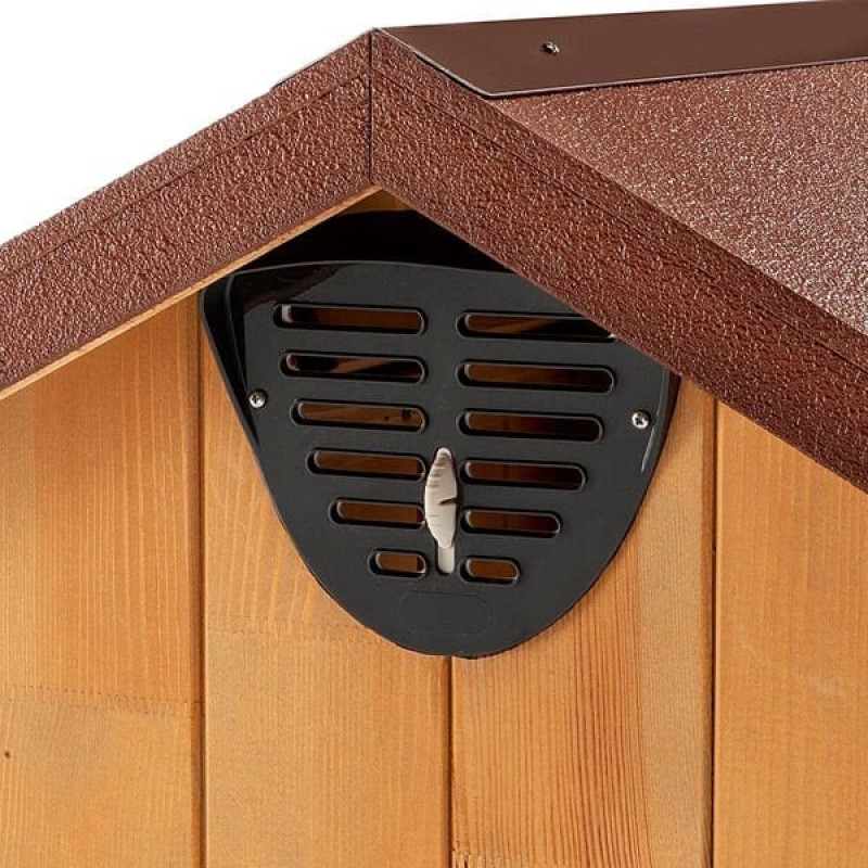 Ferplast S Domus Canile Kulübe 60.5x73.5x54.5 Cm | Ahşap Köpek Kulubesi