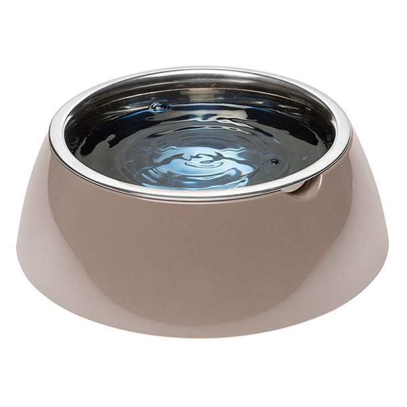 Ferplast Small Jolie Çelik Mama Ve Su Kabı Gri | Metal Mama Ve Su Kabı