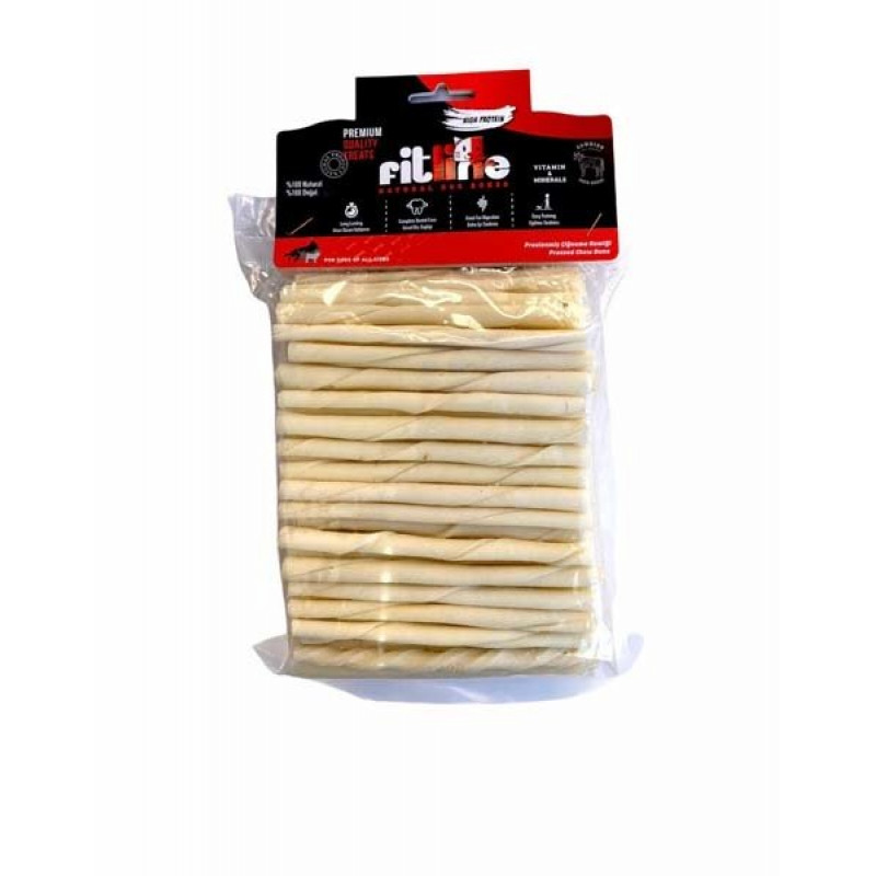 Fitline 100 Adet Burgu Deri Çubuk M-L | Köpek Kemik Ödül Maması Fitline 100 Adet Burgu Deri Çubuk M-L | Köpek Kemik Ödül Maması