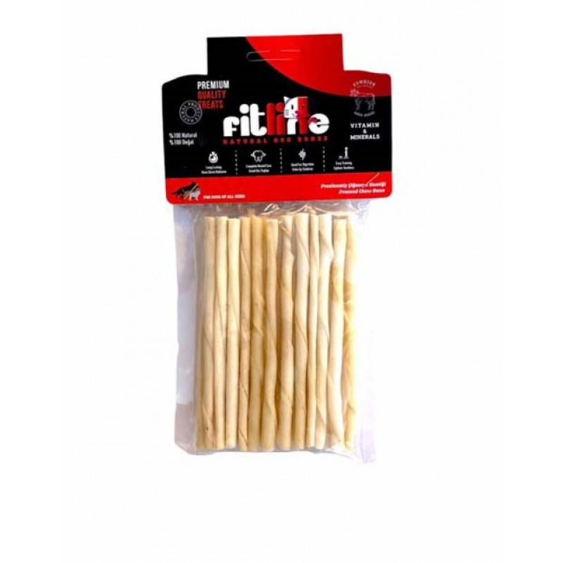 Fitline 40 Adet Burgu Deri Çubuk XS-S | Köpek Kemik Ödül Maması Fitline 40 Adet Burgu Deri Çubuk XS-S | Köpek Kemik Ödül Maması