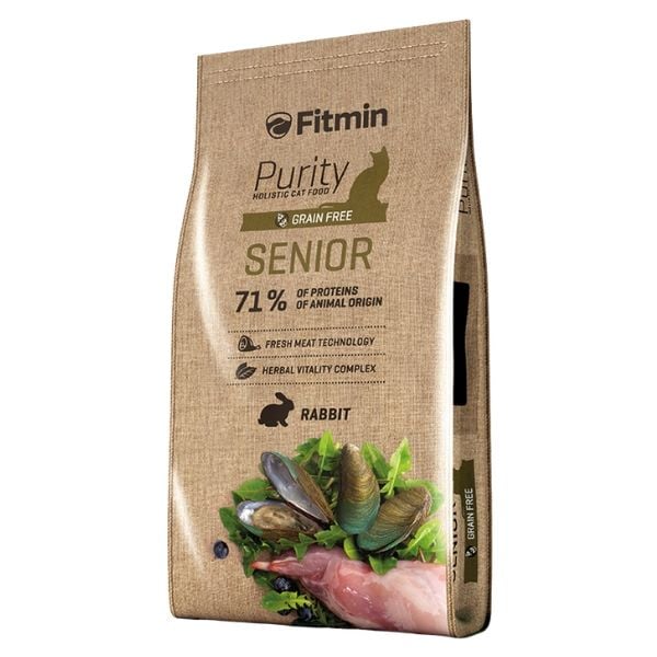 Fitmin 1,5 Kg Purity Senior Grain Free Tavşan | Yaşlı Kedi Kuru Maması