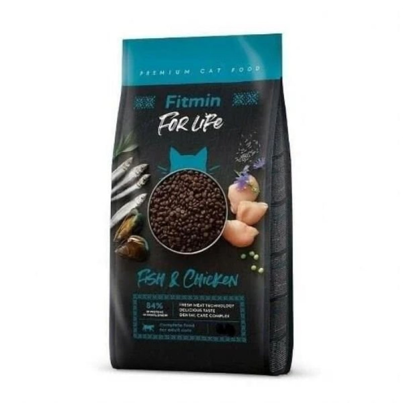 Fitmin 1,8 Kg For Life Balık ve Tavuk | Yetişkin Kuru Kedi Maması Fitmin 1,8 Kg For Life Balık ve Tavuk | Yetişkin Kuru Kedi Maması