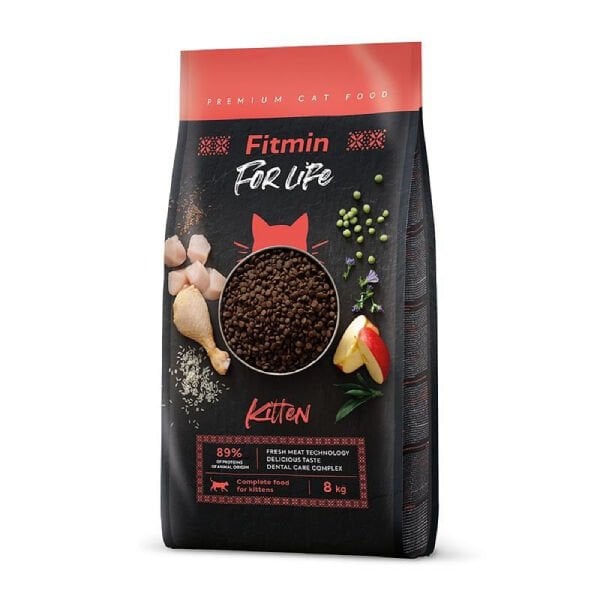 Fitmin 8 Kg For Life Kitten Tavuk | Yavru Kedi Kuru Maması