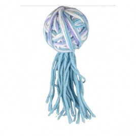 13 Cm İplik Toplu Tüylü Mavi | Kedi Top Oyuncak 13 Cm İplik Toplu Tüylü Mavi | Kedi Top Oyuncak