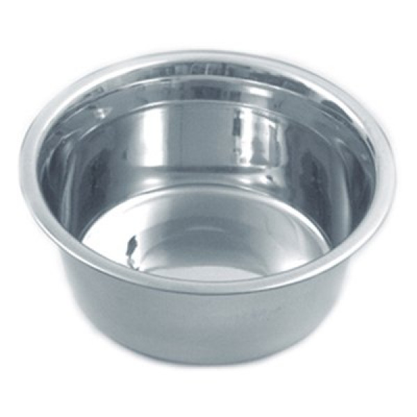 Flamingo 13 cm 370 ml Çelik Mama Kabı | Metal Mama Ve Su Kabı