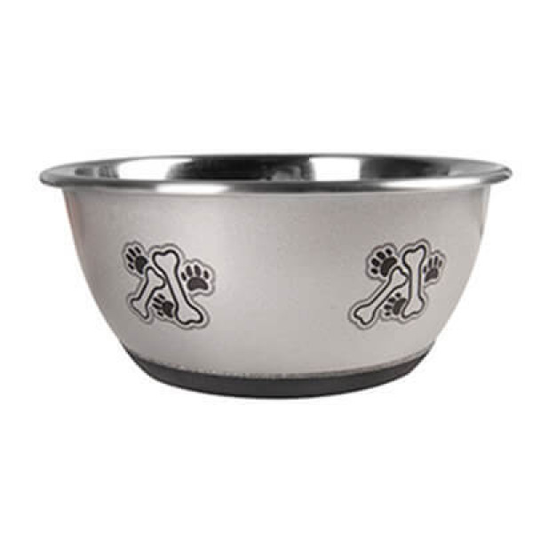 Flamingo 13 cm Selecta Metal Mama Kabı Glitz 500 ml | Metal Mama Ve Su Kabı