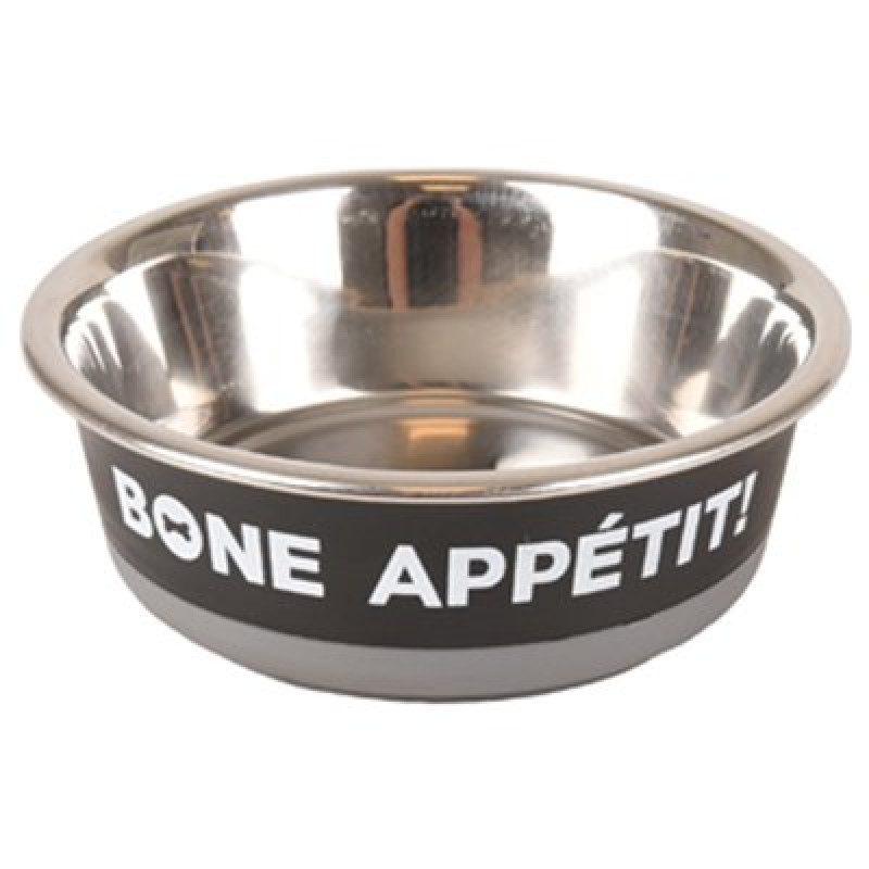 Flamingo 14 Cm Appetit Mama Kabı Siyah 400 Ml | Metal Mama Ve Su Kabı Flamingo 14 Cm Appetit Mama Kabı Siyah 400 Ml | Metal Mama Ve Su Kabı