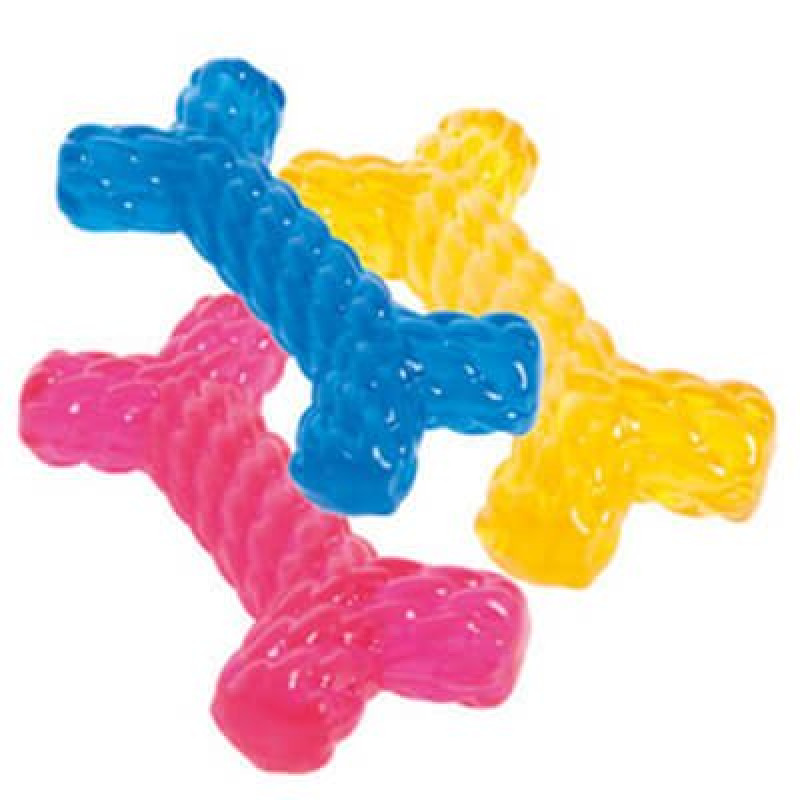 Flamingo 14 cm Renkli Tırtıklı Kemik Oyuncak | Kemik Şekilli Köpek Oyuncağı Flamingo 14 cm Renkli Tırtıklı Kemik Oyuncak | Kemik Şekilli Köpek Oyuncağı