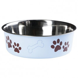 14cm Bella Kena Mama Kabı Mavi | Metal Mama Ve Su Kabı 14cm Bella Kena Mama Kabı Mavi | Metal Mama Ve Su Kabı