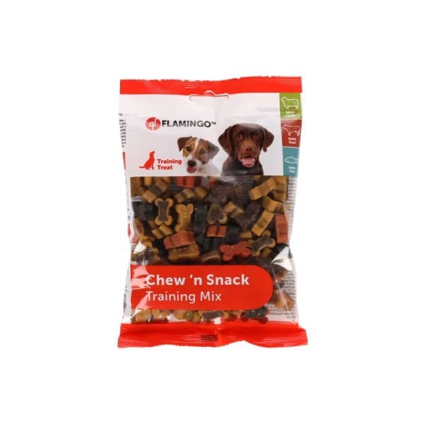 Flamingo 150 Gr Chew'n Snack Training Mix | Köpek Atıştırmalık Ödül Maması