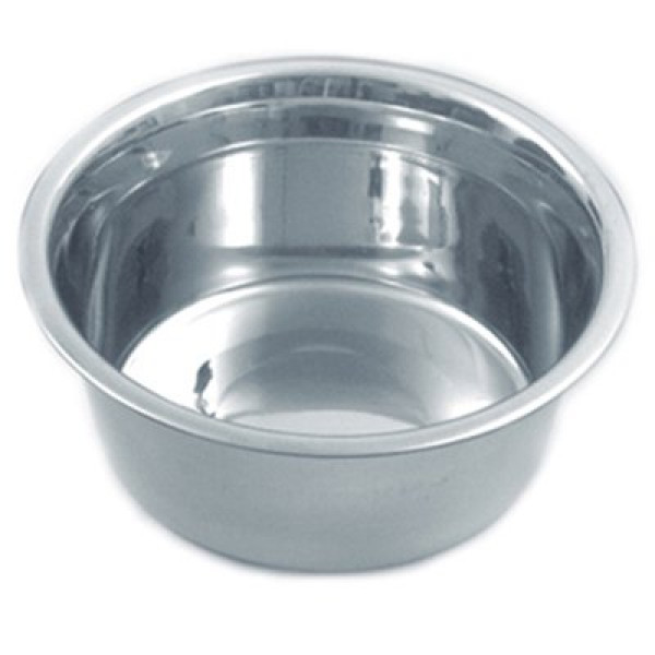 Flamingo 16 cm 800 ml Çelik Mama Kabı | Metal Mama Ve Su Kabı