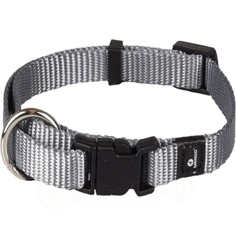 Flamingo 20-35 Cm Boyun Tasması Gri | Köpek Boyun Tasması