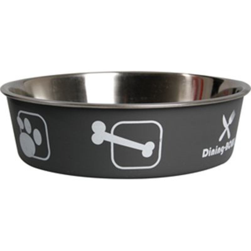 Flamingo 21 cm 1500 ml Bella Çelik Mama Kabı Gri | Metal Mama Ve Su Kabı Flamingo 21 cm 1500 ml Bella Çelik Mama Kabı Gri | Metal Mama Ve Su Kabı