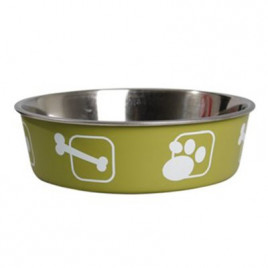 21 cm Bella Çelik Mama Kabı Yeşil 1500 ml | Metal Mama Ve Su Kabı 21 cm Bella Çelik Mama Kabı Yeşil 1500 ml | Metal Mama Ve Su Kabı