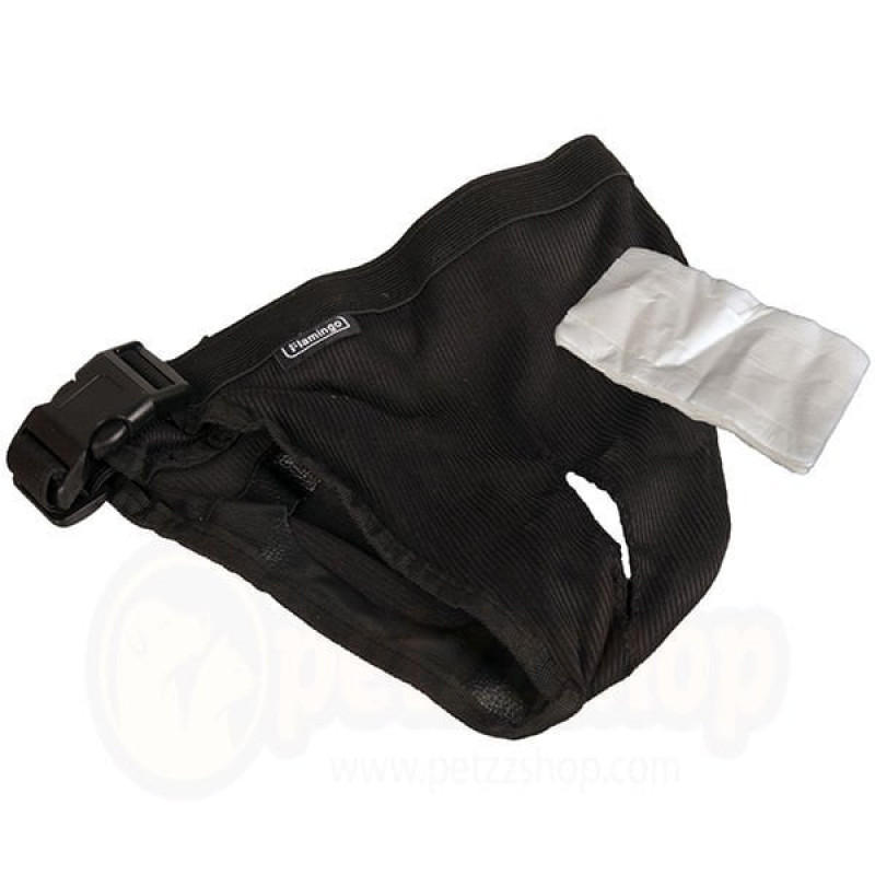 Flamingo 24-31 cm Köpek Külodu Siyah Small | Köpek Külodu Ve Pedi