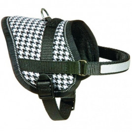 26-35 cm Eeny Mini Göğüs Tasma Pepita | Köpek Göğüs Tasması