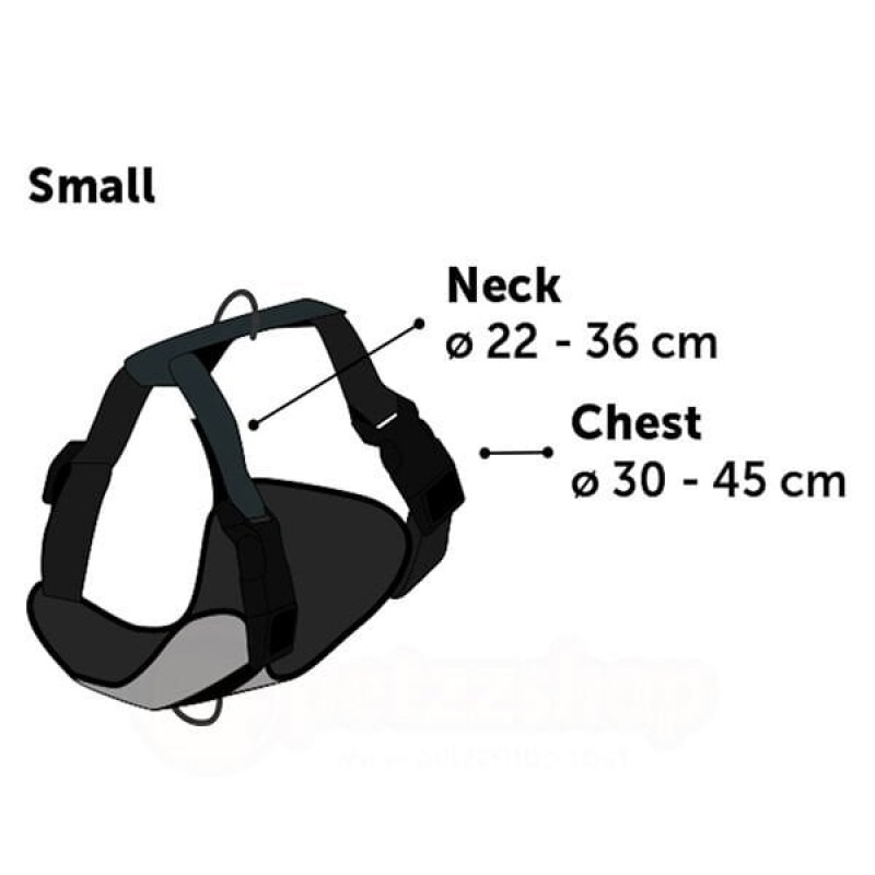 Flamingo 30-45 Cm Milou Göğüs Tasması S Fuşya | Köpek Göğüs Tasması