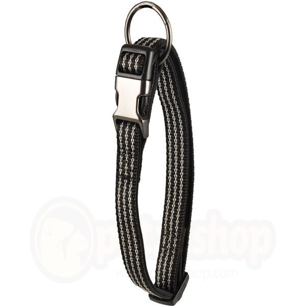 Flamingo 30-45 Cm Rover Boyun Tasması Siyah | Köpek Boyun Tasması