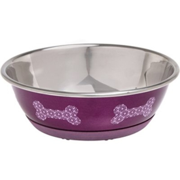 Flamingo 300 ml Selecta Mama Kabı Pembe | Metal Mama Ve Su Kabı