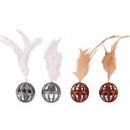 4 Cm Dian Tüylü Top Oyuncak | Kedi Top Oyuncak