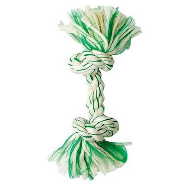 Flamingo 48 cm Naneli İp Kemik Oyuncak | Köpek Diş İpi