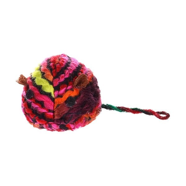 Flamingo 4x4.5x5 Cm Eleine Peluş İpli Renkli | Peluş Kedi Oyuncağı