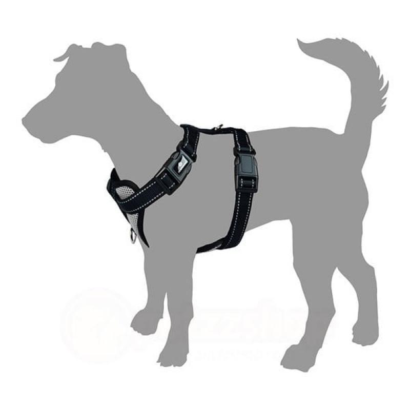 Flamingo 50-65 Cm Milou Göğüs Tasması L Mavi | Köpek Göğüs Tasması