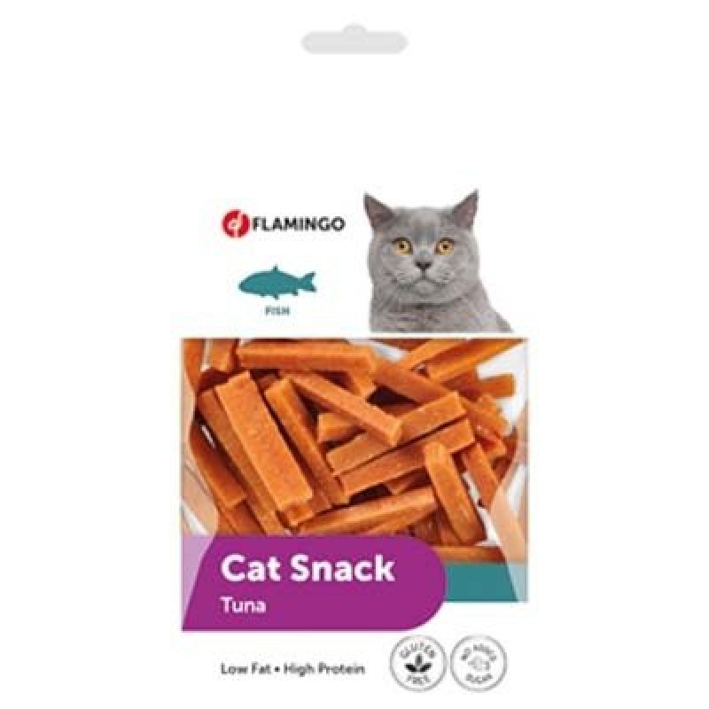 Flamingo 50 Gr Catsnack Tuna | Kedi Bisküvi Ödül Maması Flamingo 50 Gr Catsnack Tuna | Kedi Bisküvi Ödül Maması