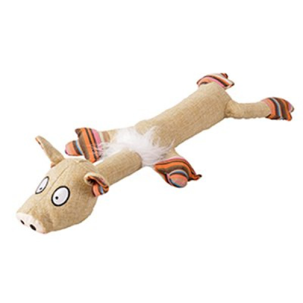 Flamingo 64 Cm Kumaş Domuz Şekilli Oyuncak | Kumaş Ve Peluş Köpek Oyuncağı