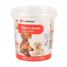 500 Gr Chew'n Snack Bones Kuzulu & Pirinçli | Köpek Eğitim Tablet Ödül Maması