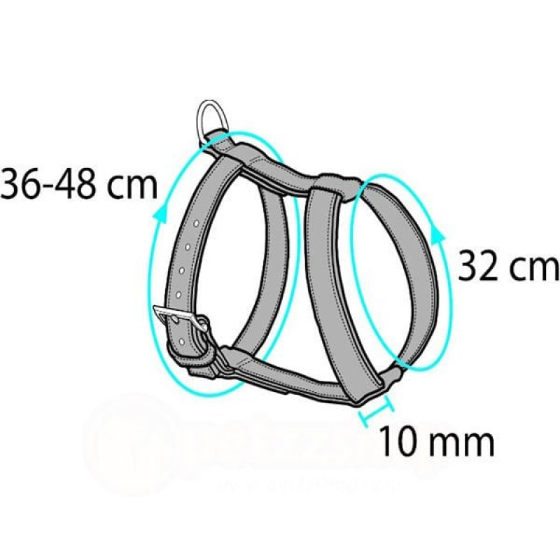 Flamingo File Göğüs Tasması Turuncu | Kedi Göğüs Tasması
