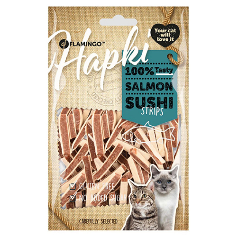 Flamingo 85 Gr Hapki Salmon Sushi Strips Flamingo 85 Gr Hapki Salmon Sushi Strips