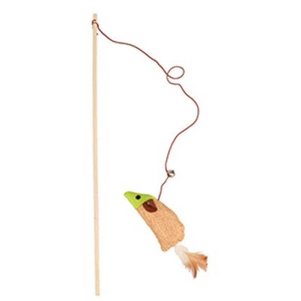 Flamingo Juty Fare Ahşap Olta | Kedi Oltası